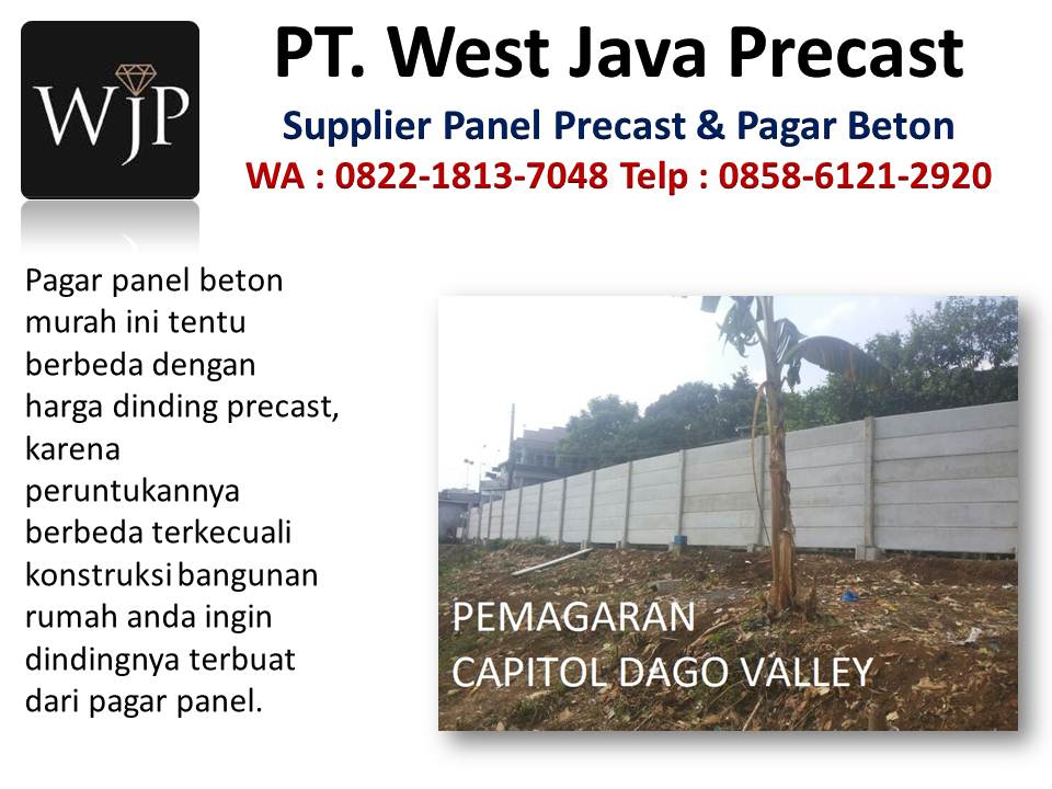 Panel pagar kayu hubungi wa : 082218137048, perusahaan dinding precast di Bandung. Vendor-pagar-beton-minimalis-modern