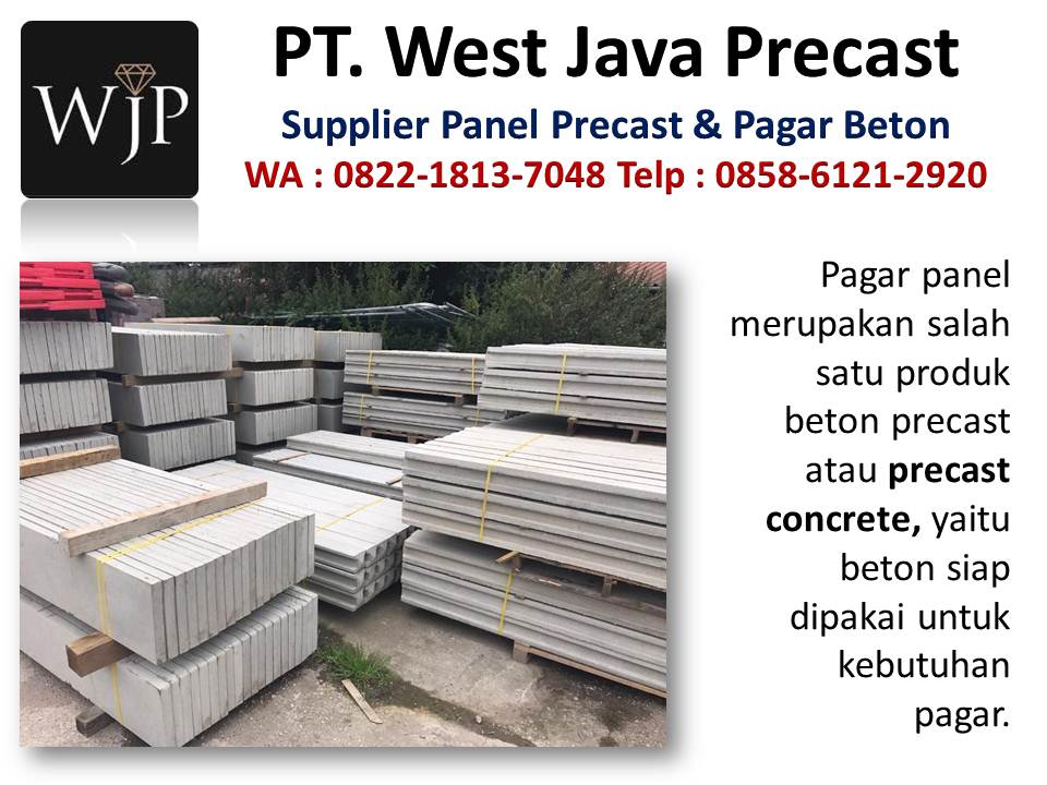 Pracetak beton dinding hubungi wa : 085861212920, perusahaan dinding precast di Bandung Vendor-pagar-beton-panel-suya